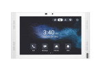 Akuvox S567A-White On-Wall Mounted Android 12 OS IP Indoor Monitor with 10-Inch Capacitive Touch Screen, 5MP Camera, Bluetooth, Wi-Fi 6, RS485 and PoE Support